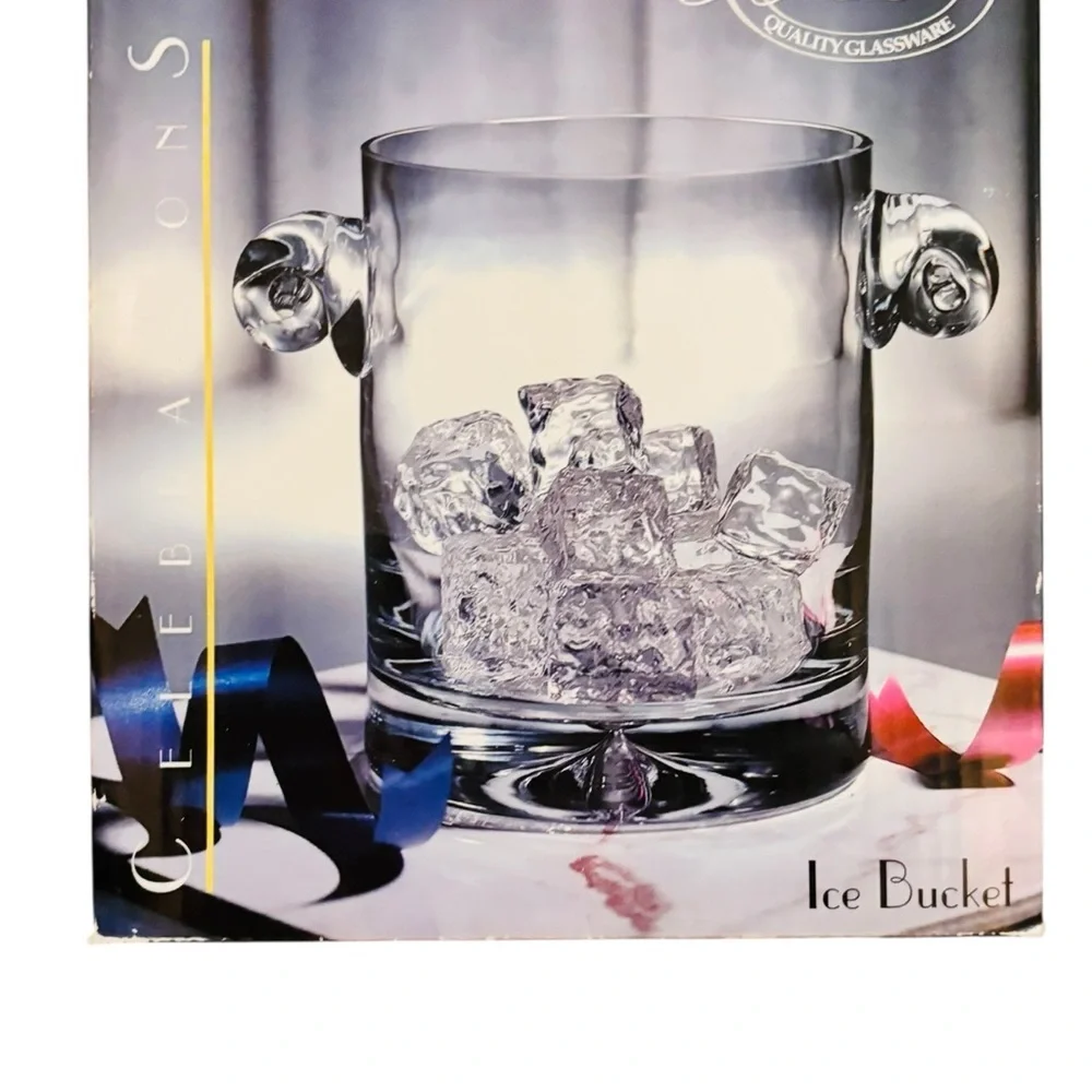 Artland Presscott Glass Ice Bucket